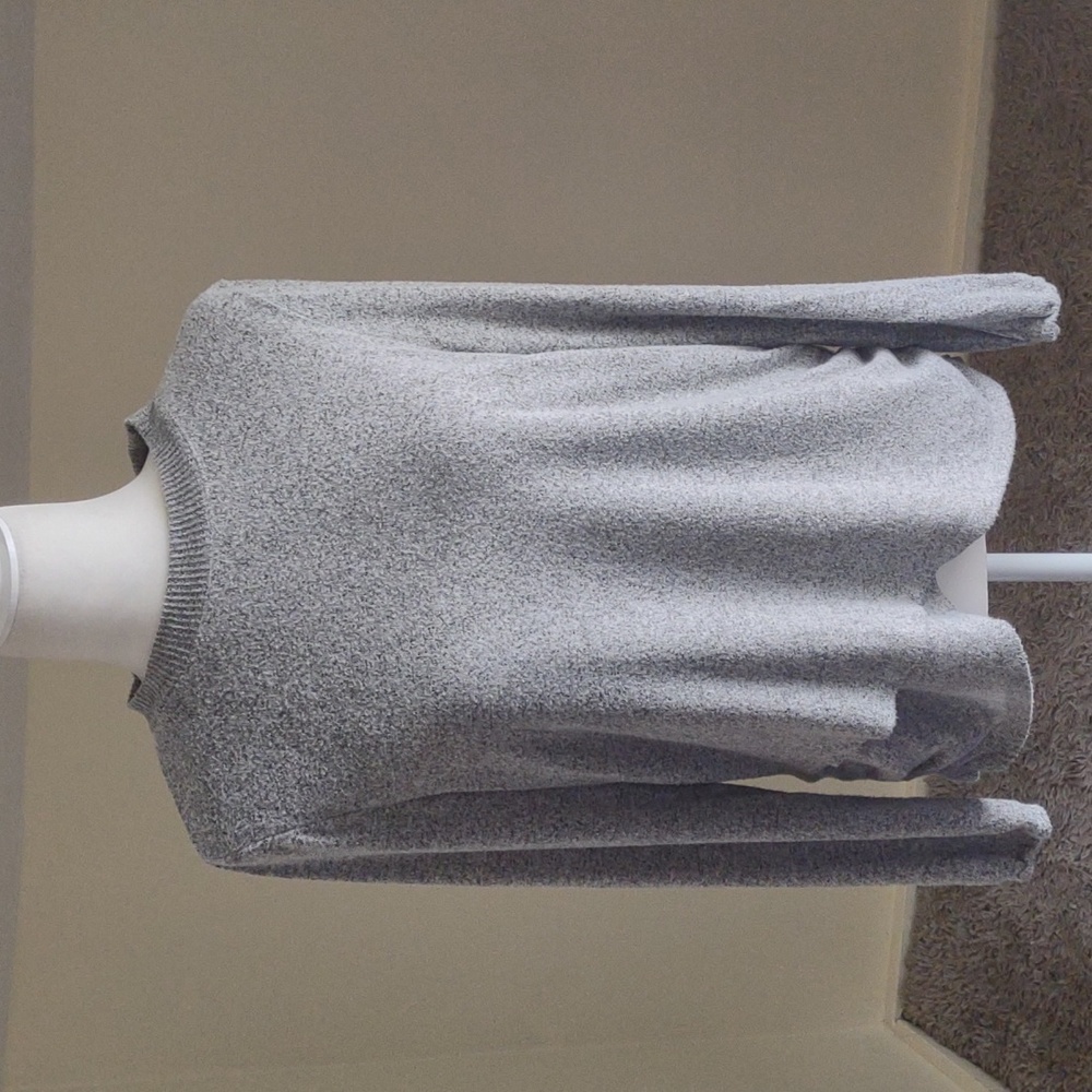Per Se pullover grey sweater Size L viscose‎ blend